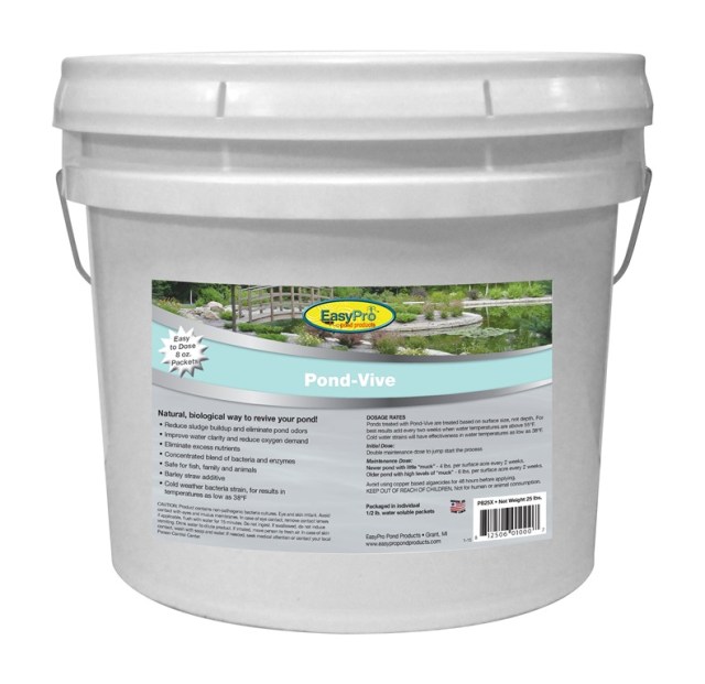 Pond-Vive Bacteria- PB25X 50ct 25lb pail - PB25WSP